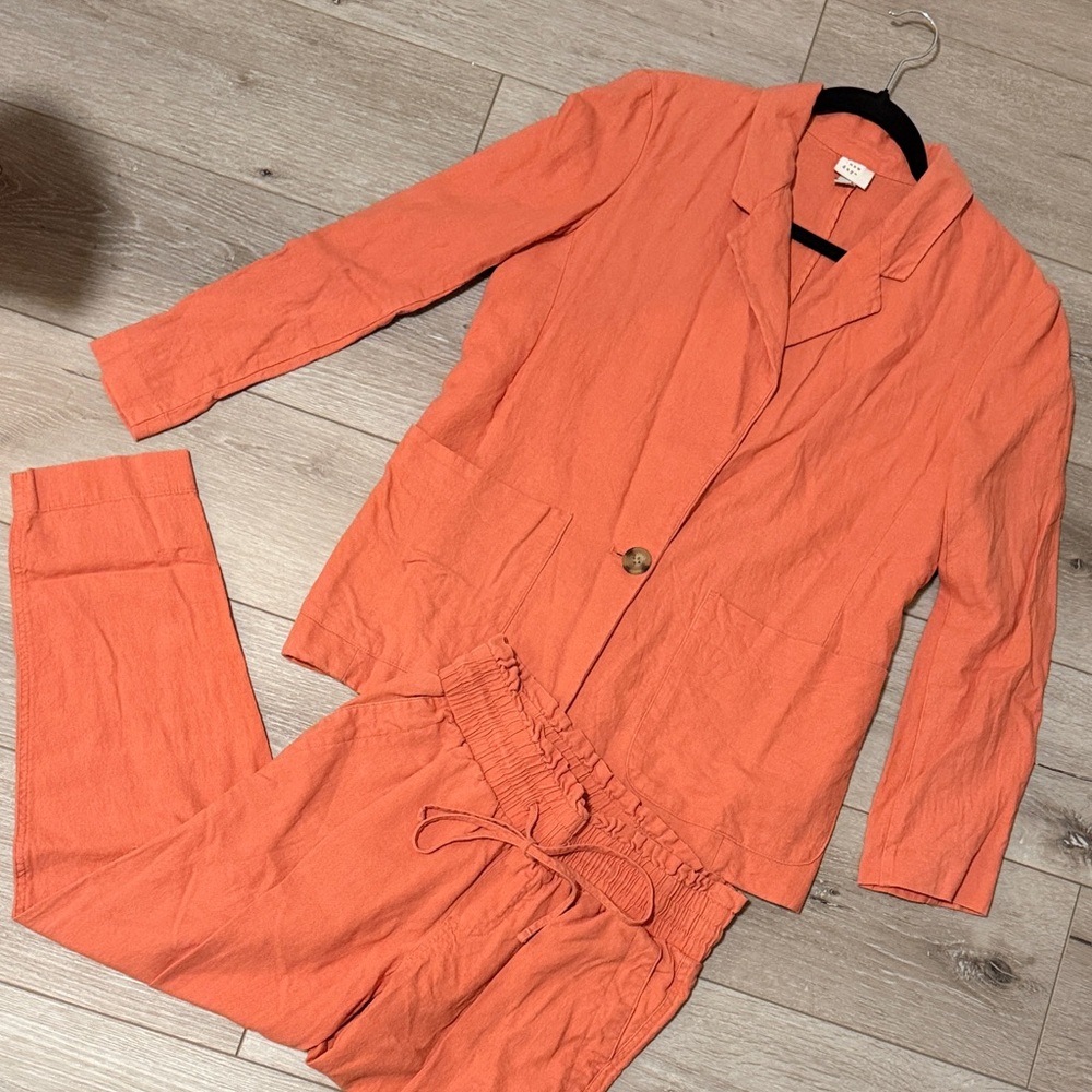 a new day Coral Pantsuit Set